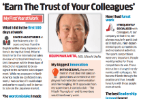 Earn the trust of your colleagues