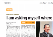 I am asking myself where I can smell the money